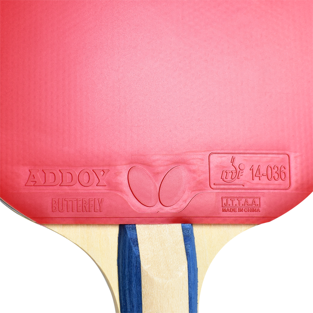 Butterfly Lin Yun-Ju S-2: Close-up of Red Rubber